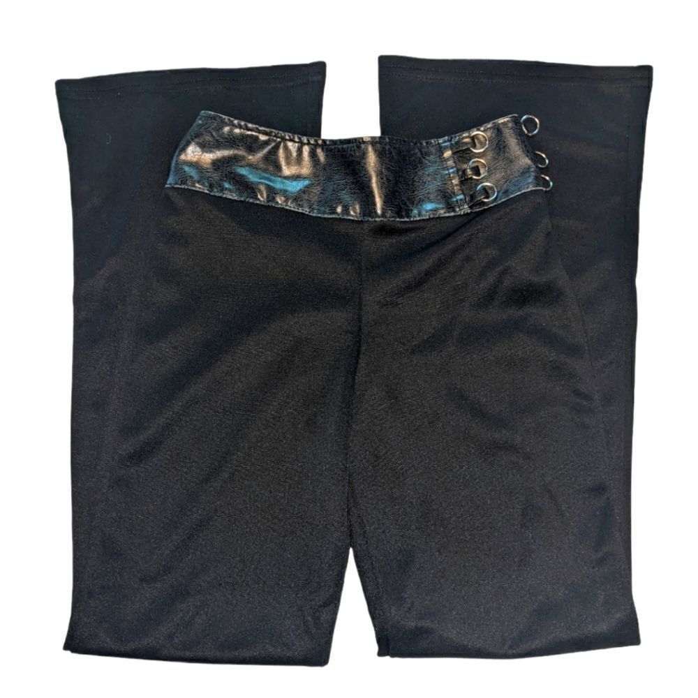 🤩 Joe Boxer vintage black flare‎ pants size 7/8 🤩 2 for $20